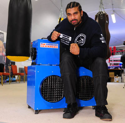David Haye Electric Heater Hire David Haye Electric Heater Hire