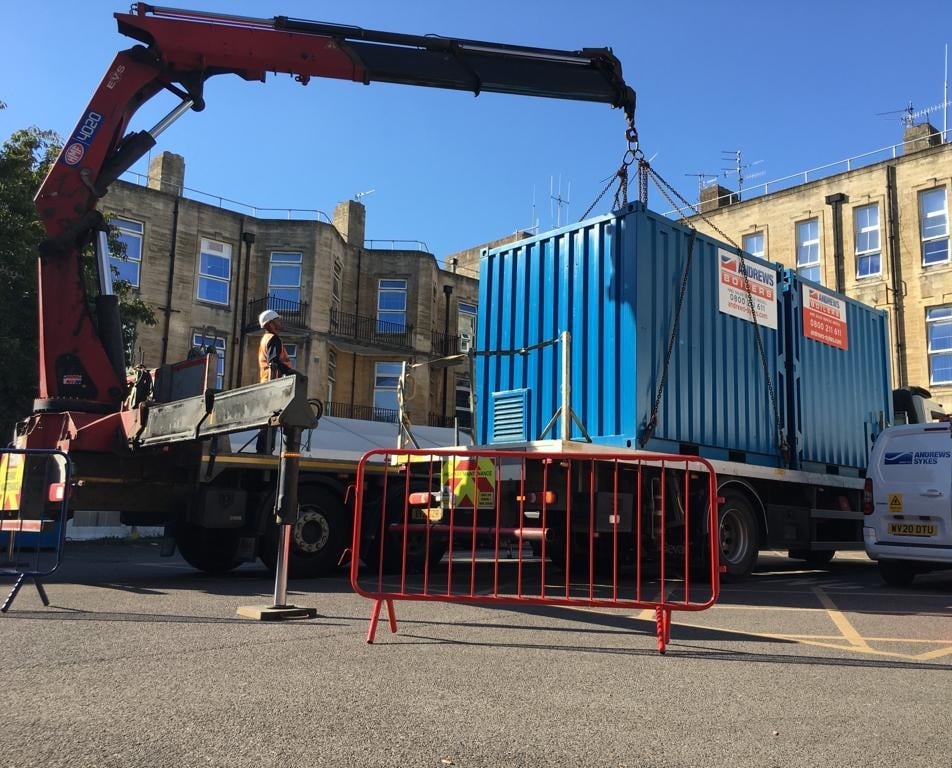 Andrews Boilers helps Bath hospital get out of hot water